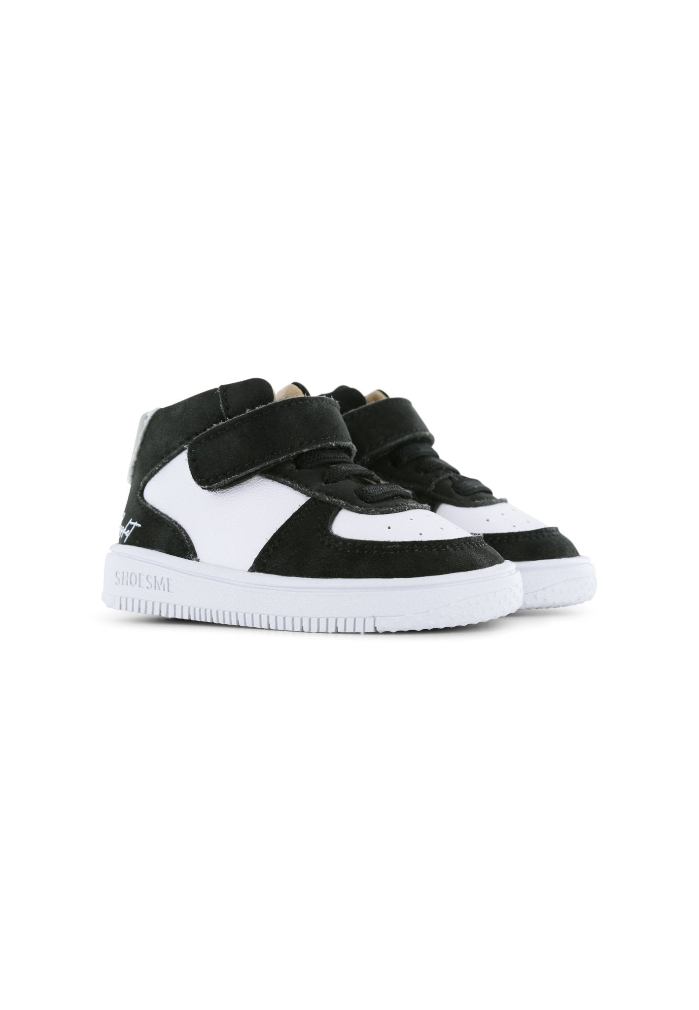 Shoesme Baby Sneaker - Black & White - Little Bigheads