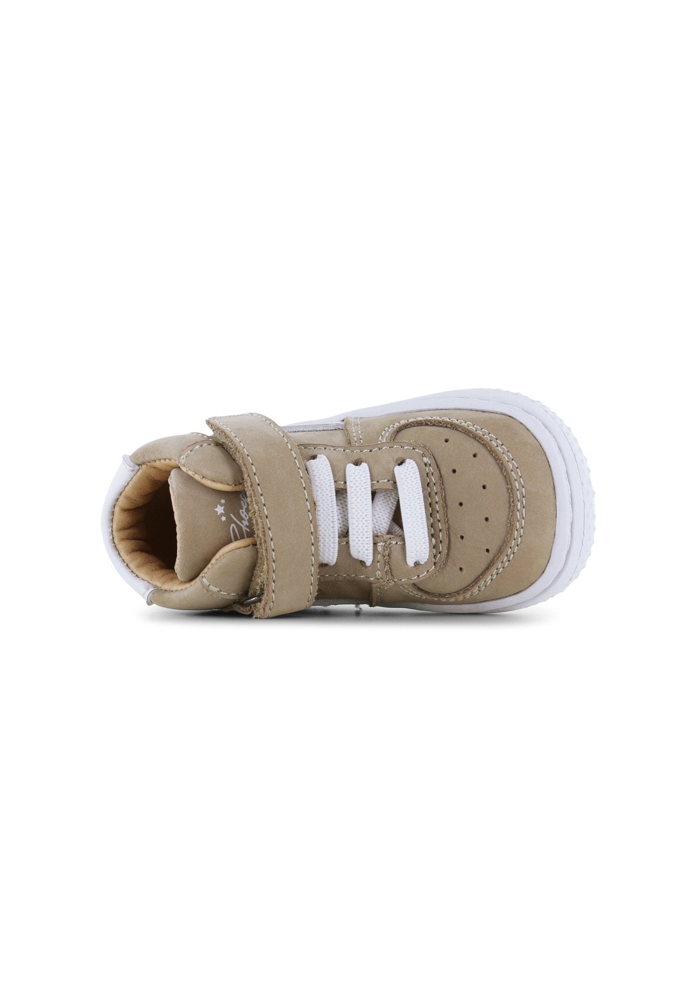 Shoesme Baby Sneaker - Taupe - Little Bigheads
