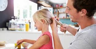 Daddy & Daughter Hair Class - Little Bigheads