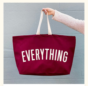Everything Bag - REALLY Big Bag Burgundy
