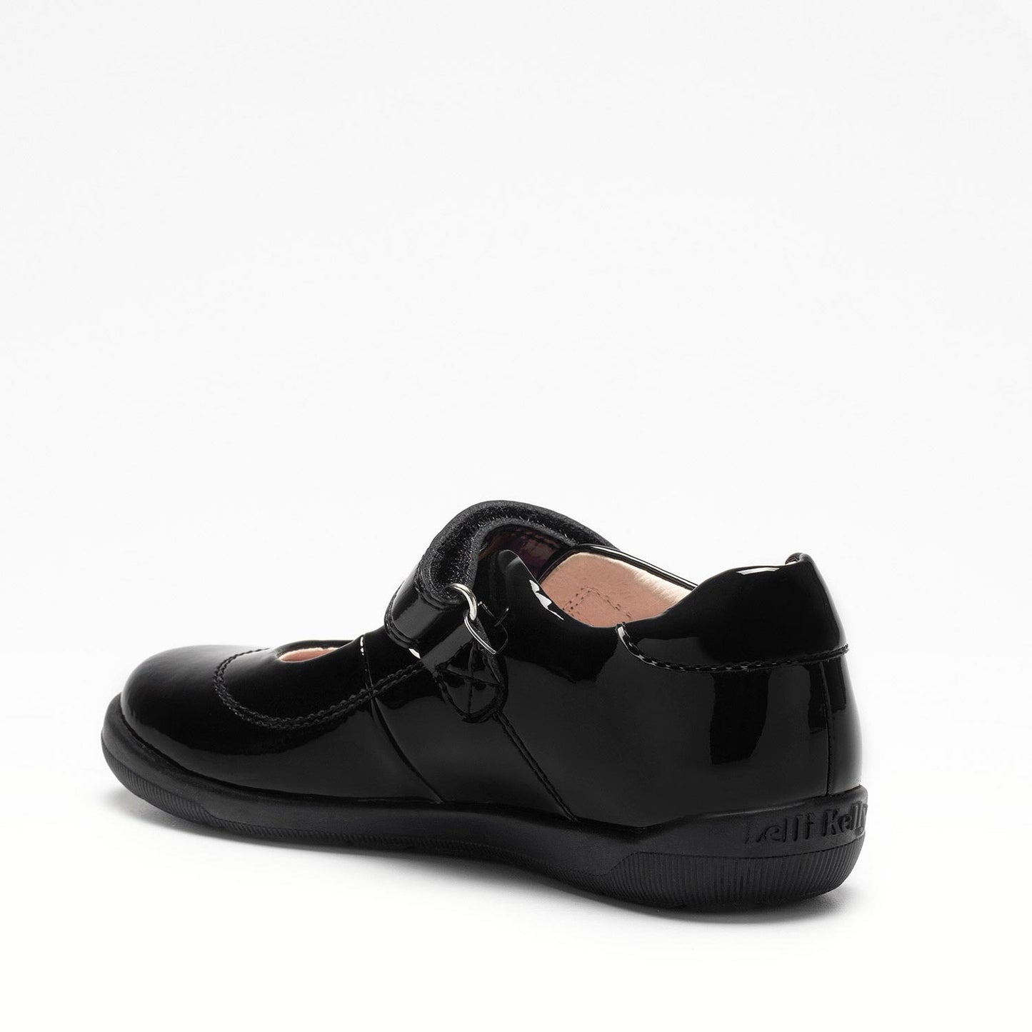 Lelli Kelly Ava Scarpa black patent school shoe