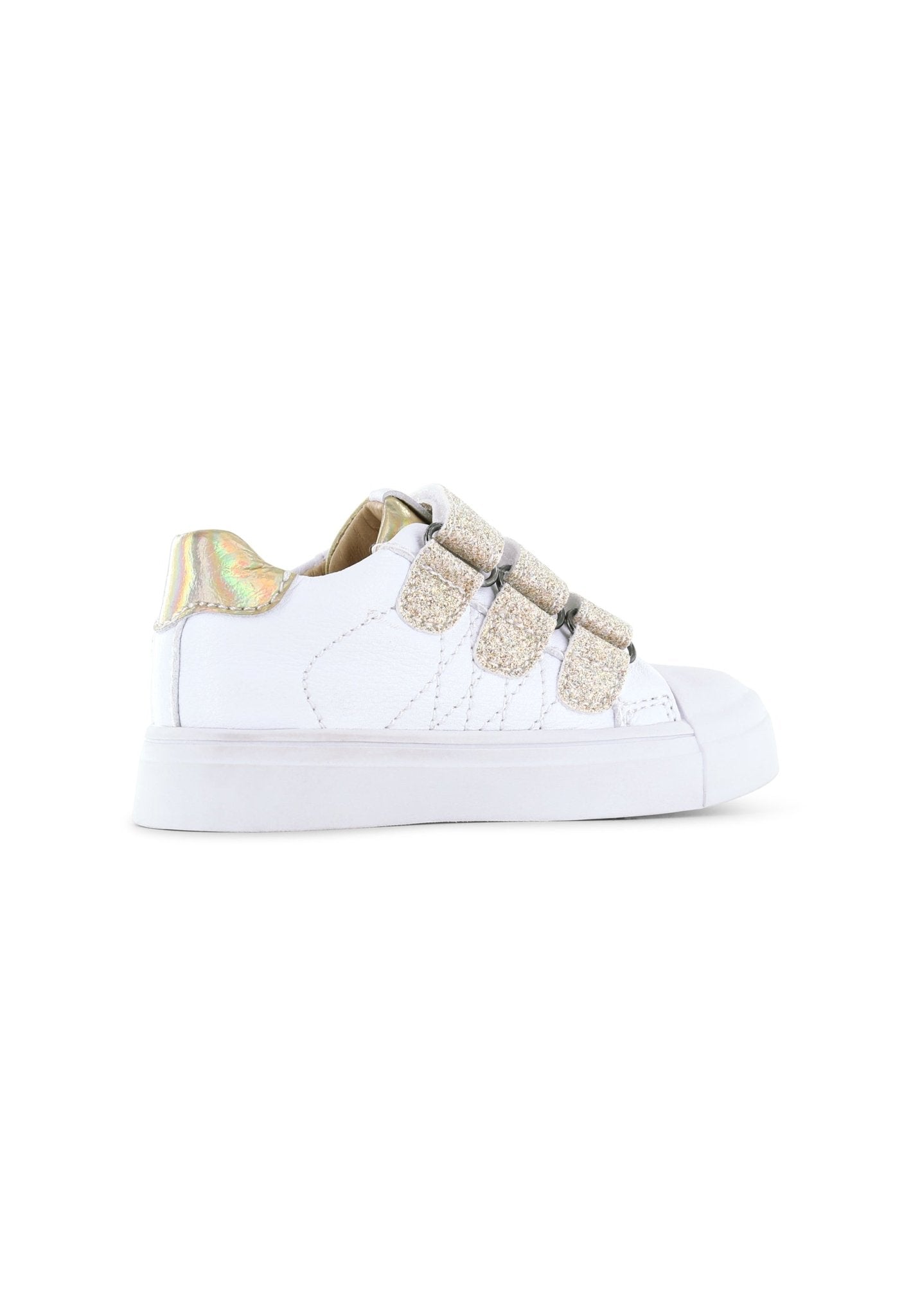 Shoesme Sneakers - White/Gold SH23S016 - B - Little Bigheads