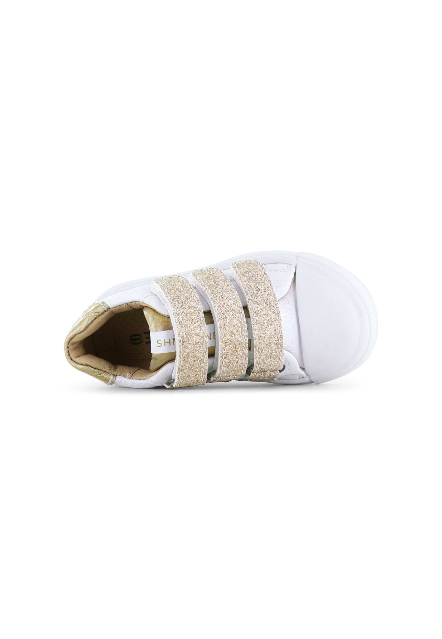 Shoesme Sneakers - White/Gold SH23S016 - B - Little Bigheads