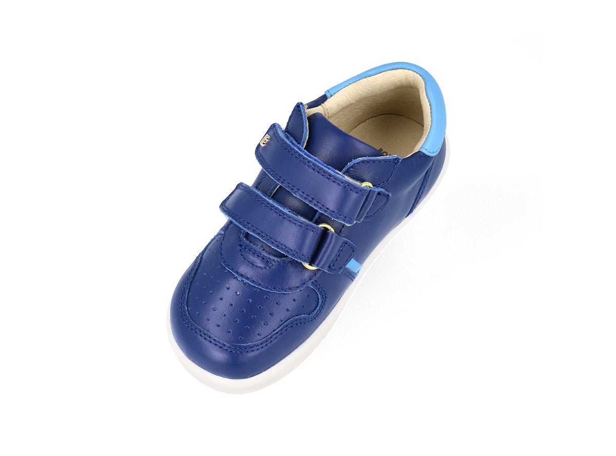 Bobux iWalk Riley BQ | Blueberry Powder Blue - Little Bigheads
