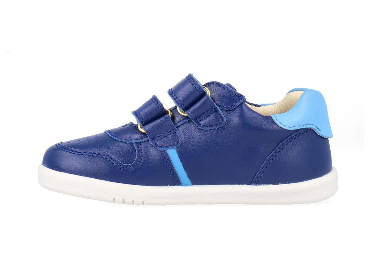 Bobux iWalk Riley BQ | Blueberry Powder Blue - Little Bigheads