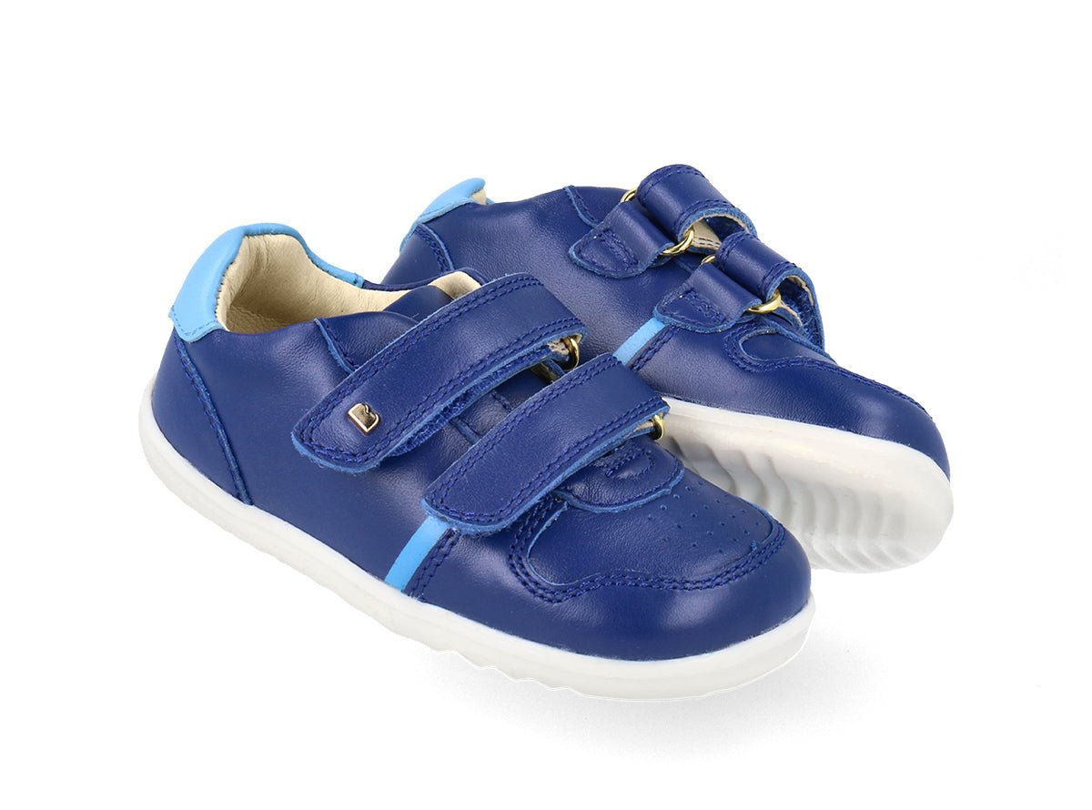 Bobux Step Up Riley BQ | Blueberry Powder Blue - Little Bigheads