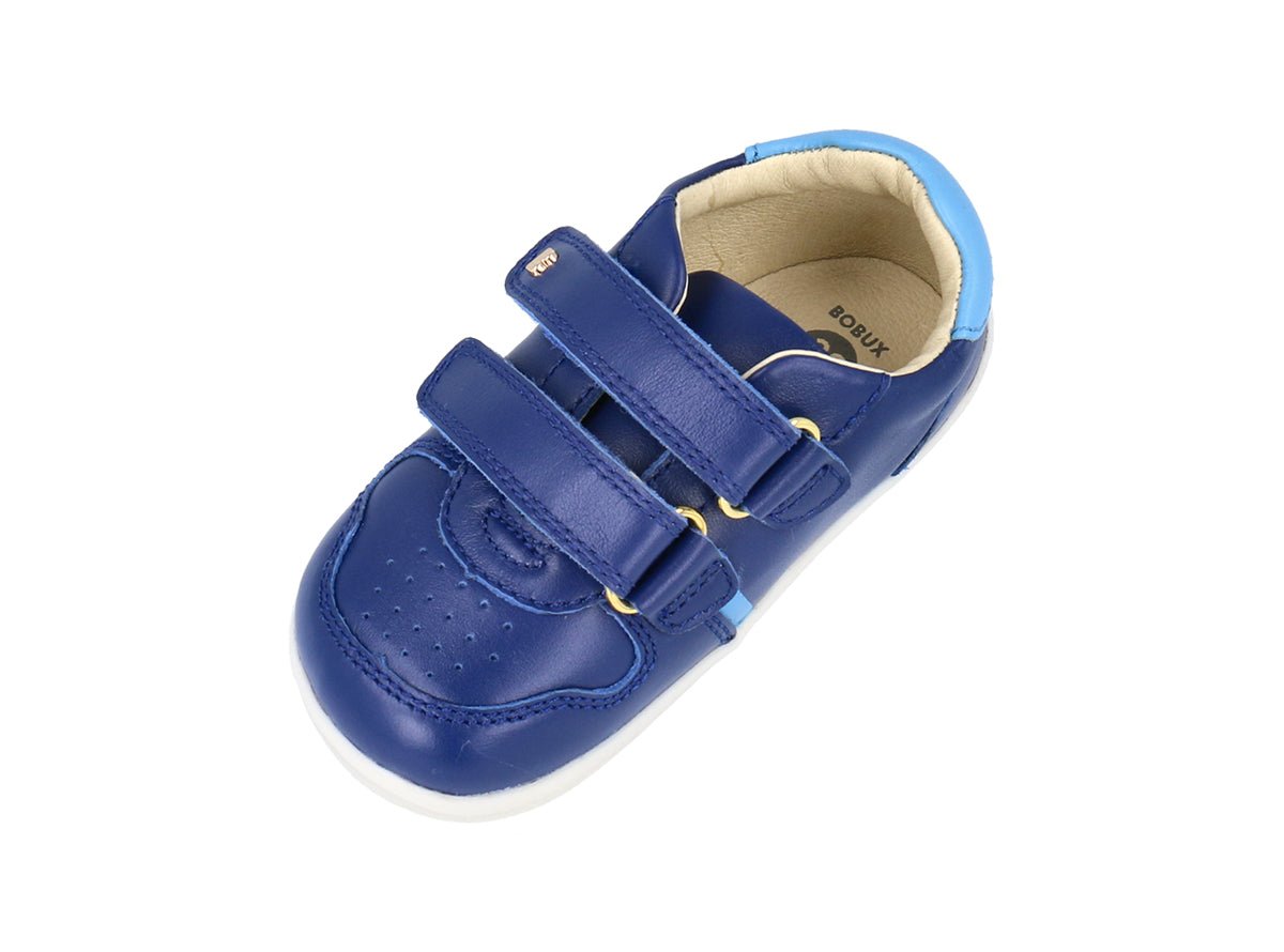 Bobux Step Up Riley BQ | Blueberry Powder Blue - Little Bigheads
