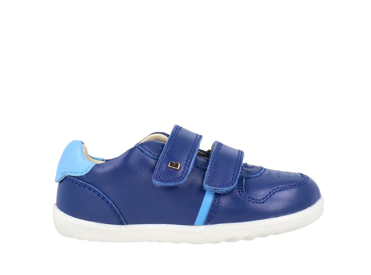 Bobux Step Up Riley BQ | Blueberry Powder Blue - Little Bigheads