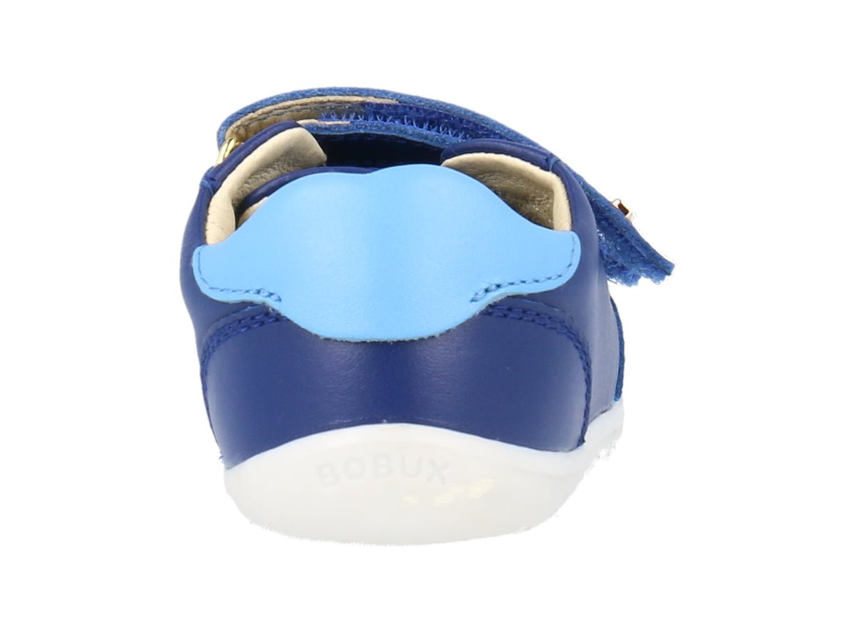 Bobux Step Up Riley BQ | Blueberry Powder Blue - Little Bigheads