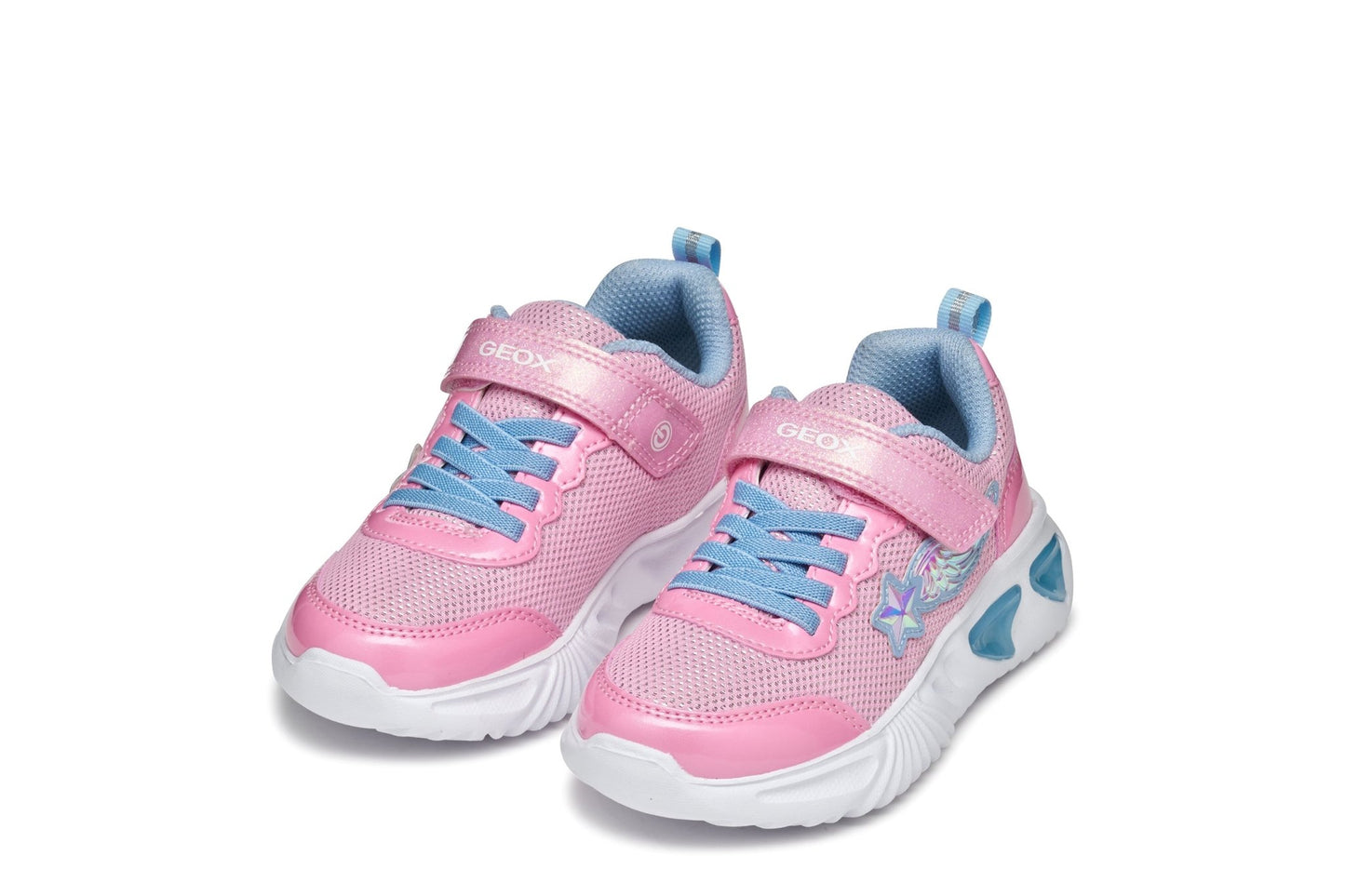 Geox | Assister girl | Pink/Light Sky - Little Bigheads