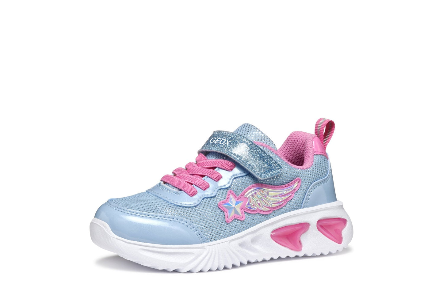 Geox | Assister girl | Sky/pink - Little Bigheads