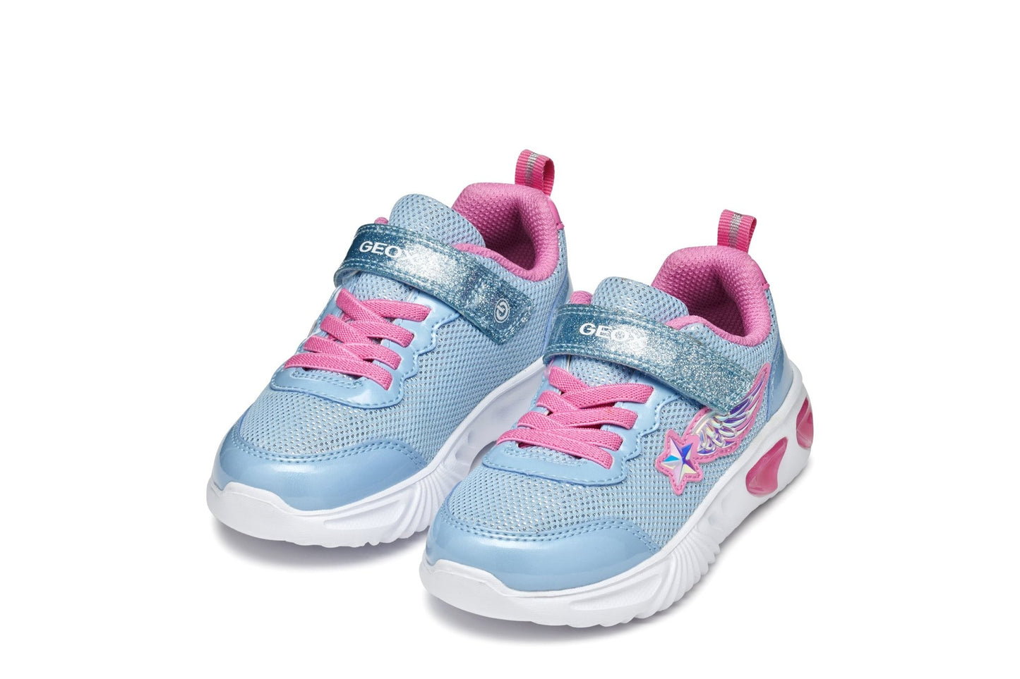 Geox | Assister girl | Sky/pink - Little Bigheads