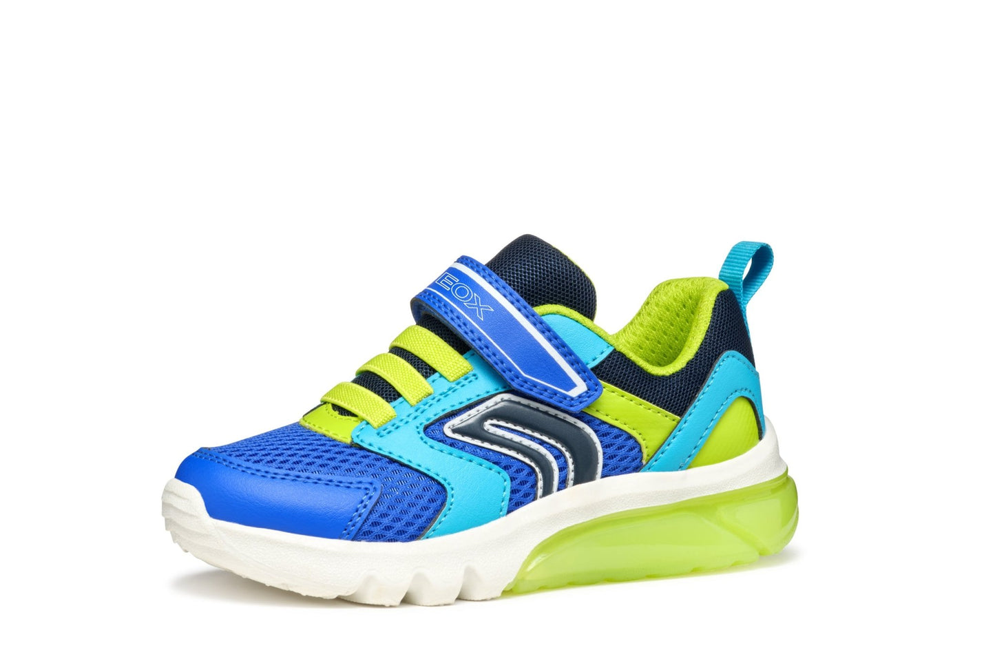 Geox | Ciberdron Boy | Royal/Lime - Little Bigheads