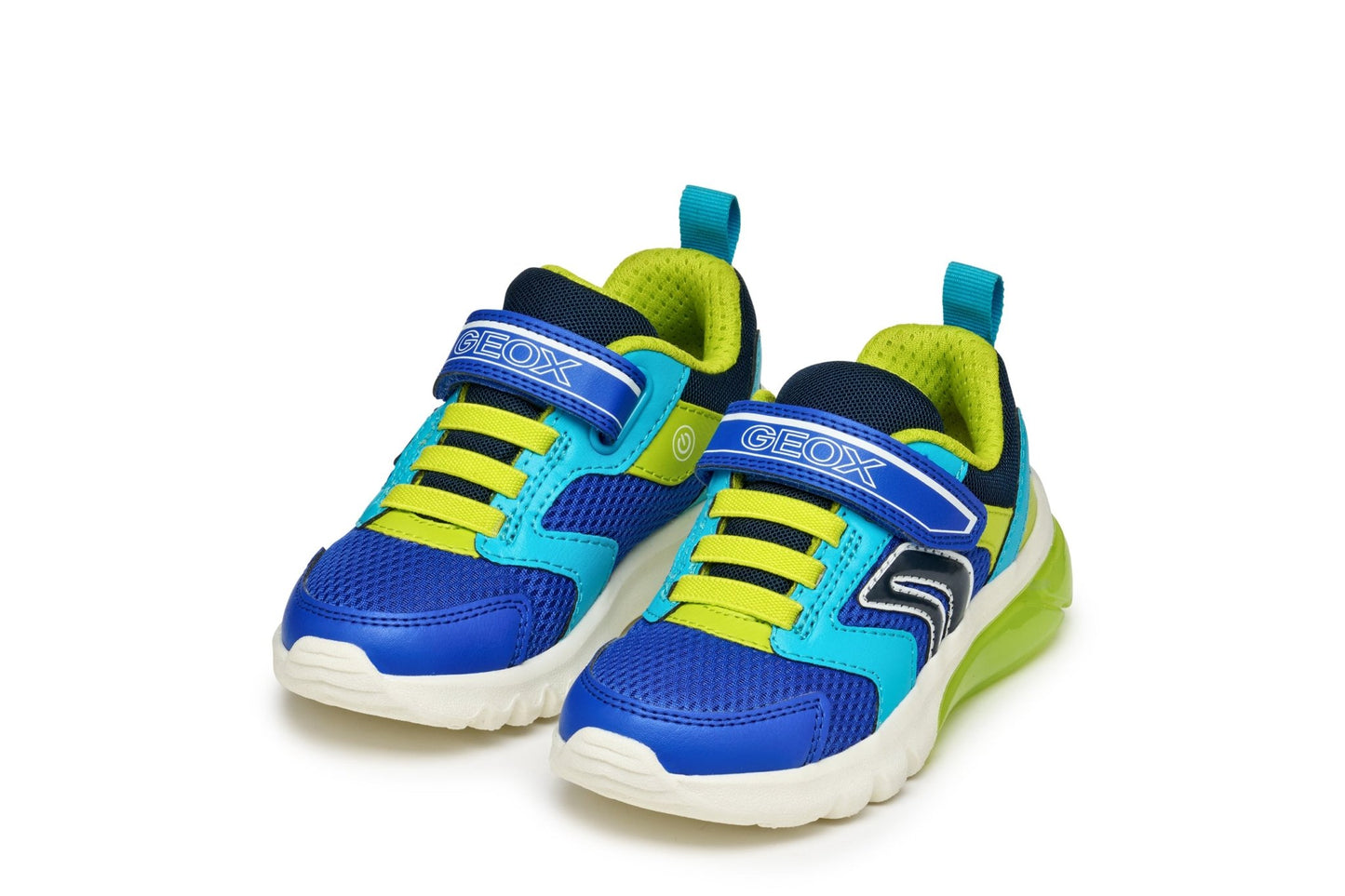 Geox | Ciberdron Boy | Royal/Lime - Little Bigheads