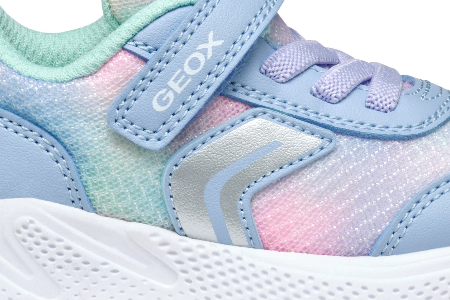 Geox | Sprintye girl | Sky/Multicolour - Little Bigheads