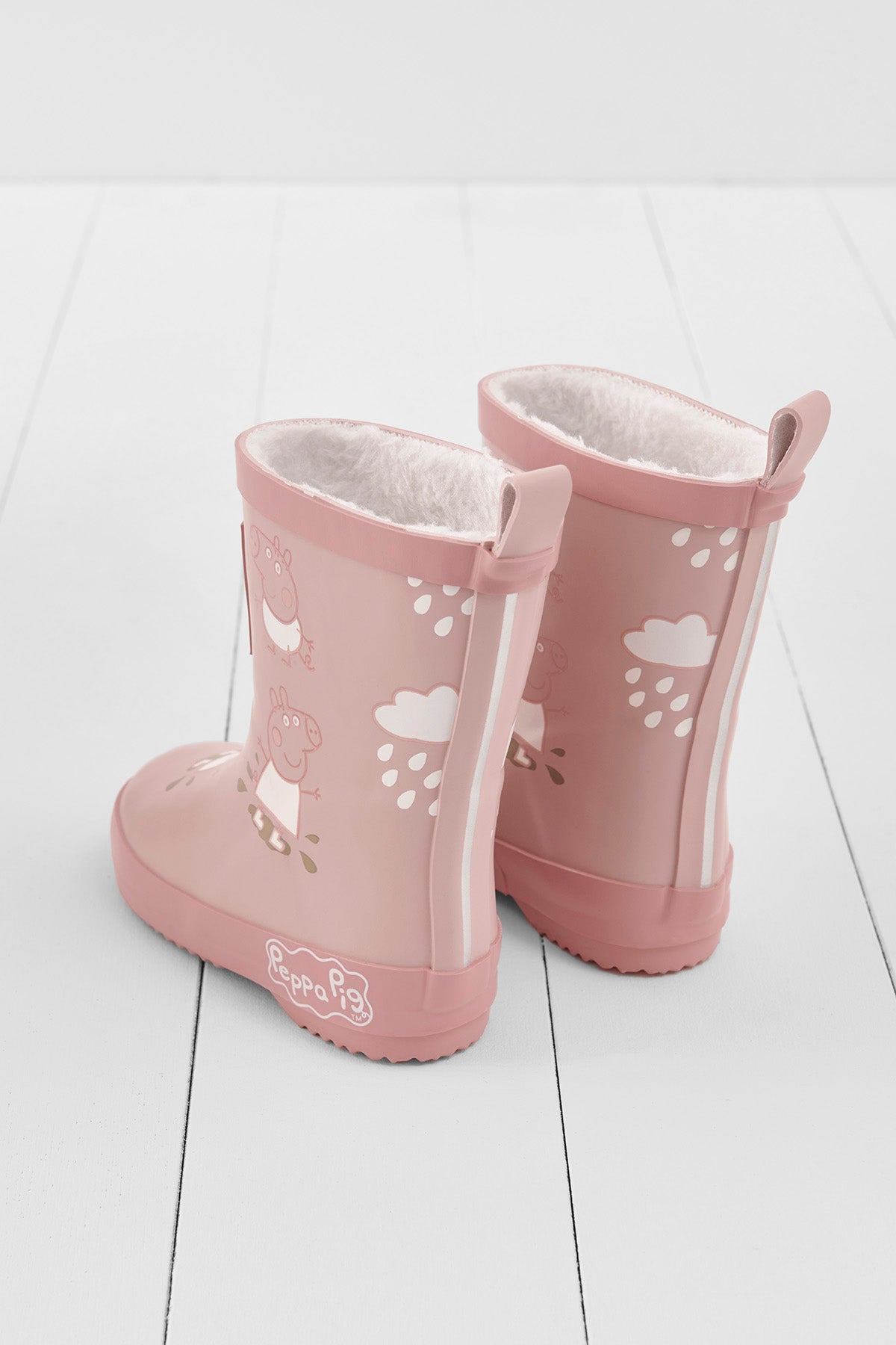 Grass & Air - Peppa Pig - Pink colour changing wellies - Little Bigheads