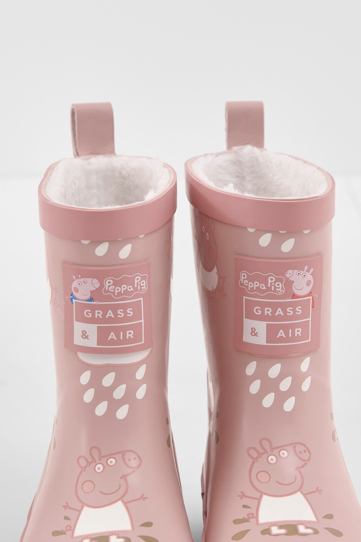 Grass & Air - Peppa Pig - Pink colour changing wellies - Little Bigheads