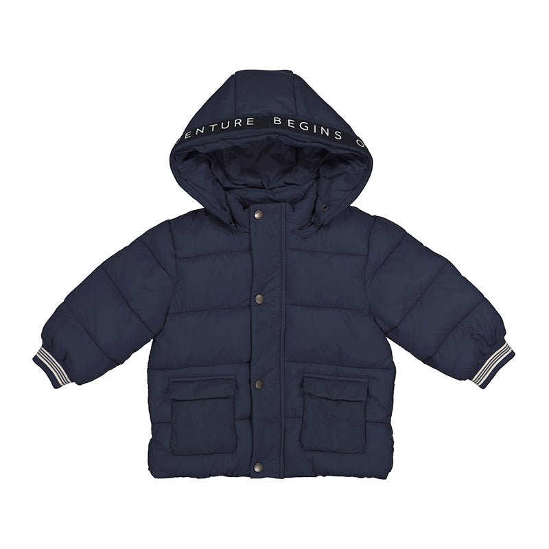 Quilted Jacket Mayoral Baby Boy Jacket Mayoral Adventure Begins