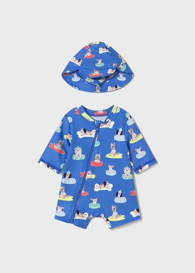 Mayoral | Bathing Bodysuit With Hat - Little Bigheads
