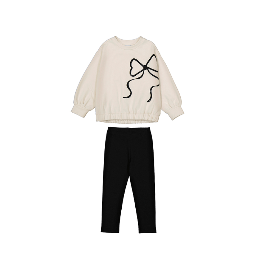 Mayoral - Black leggings set - Little Bigheads