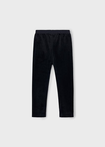 Mayoral | Black velvet leggings - Little Bigheads