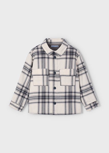 Mayoral | Checked Overshirt - Little Bigheads