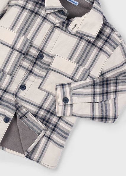 Mayoral | Checked Overshirt - Little Bigheads