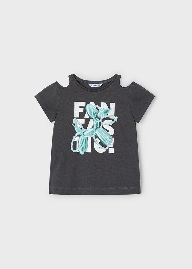 Mayoral | Cut Out Shoulder T-Shirt - Little Bigheads