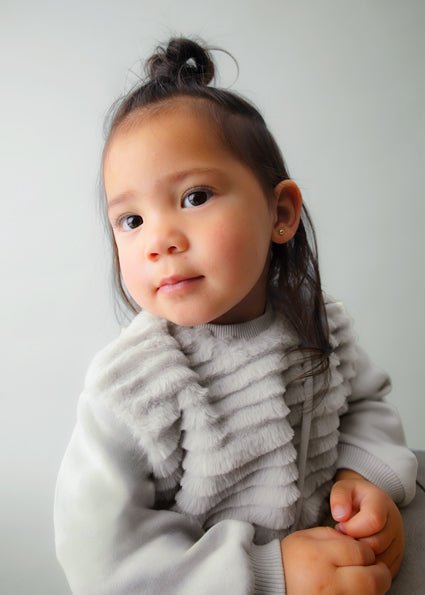 Mayoral | Dress with Bag - Pearl - Little Bigheads