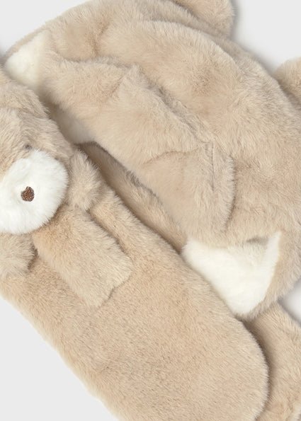 Mayoral | Fur Hat & Scarf Set - Little Bigheads