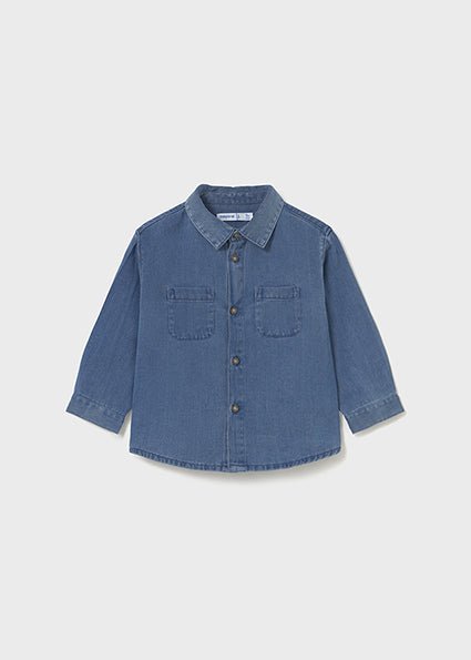 Mayoral | Long sleeve denim shirt - Little Bigheads