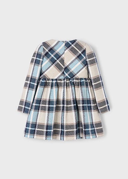 Mayoral | Navy Plaid Dress - Little Bigheads