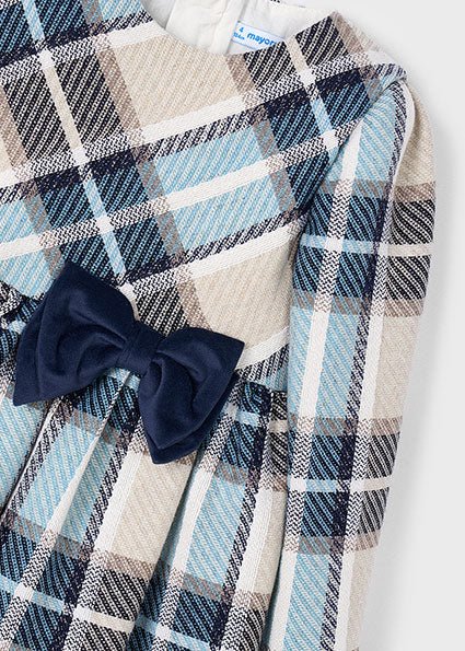 Mayoral | Navy Plaid Dress - Little Bigheads