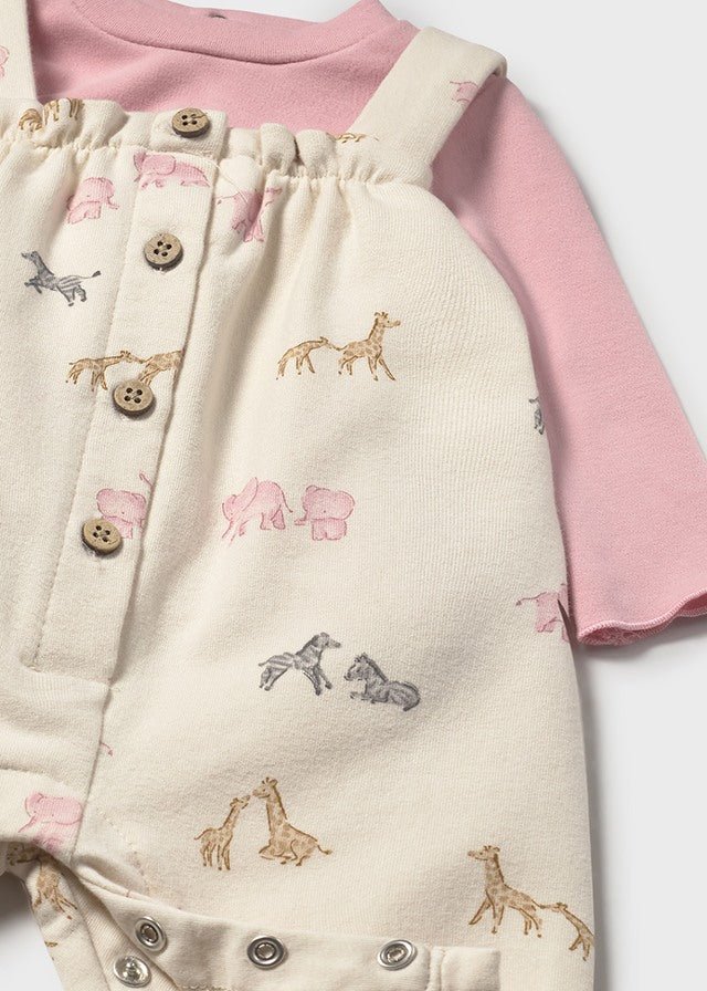 Mayoral | Printed Dungaree Set - Little Bigheads