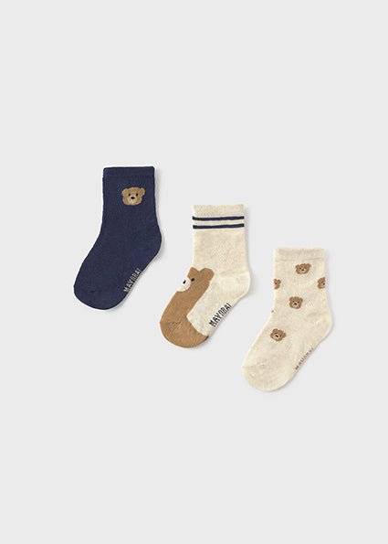 Mayoral | Sock Set 3pk - Little Bigheads