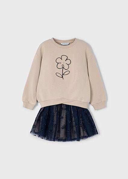 Mayoral | Tulle skirt set - Flower - Little Bigheads