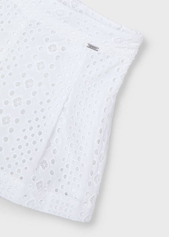 Mayoral | White Shorts - Little Bigheads