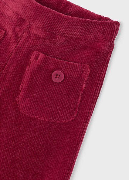 Mayoral | Wide leg trousers - Cherry - Little Bigheads