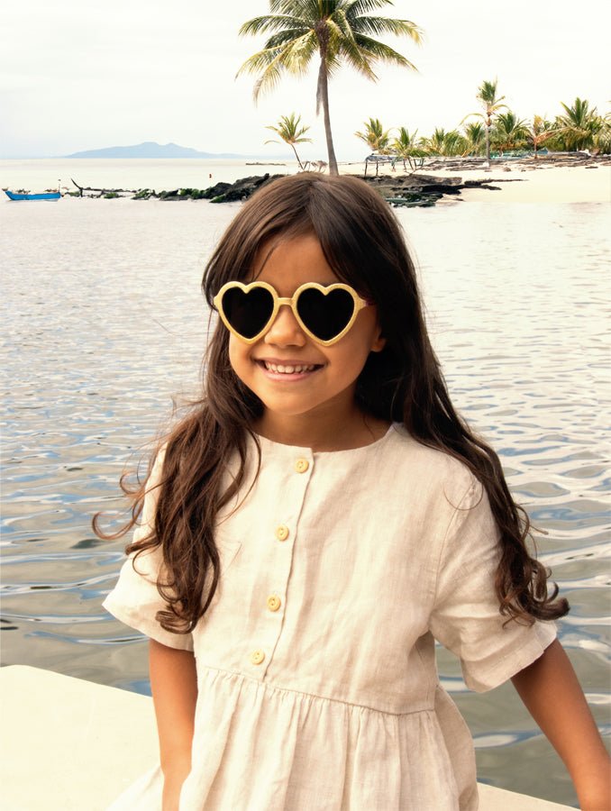 Rockahula - Glitter Heart Sunglasses - Little Bigheads