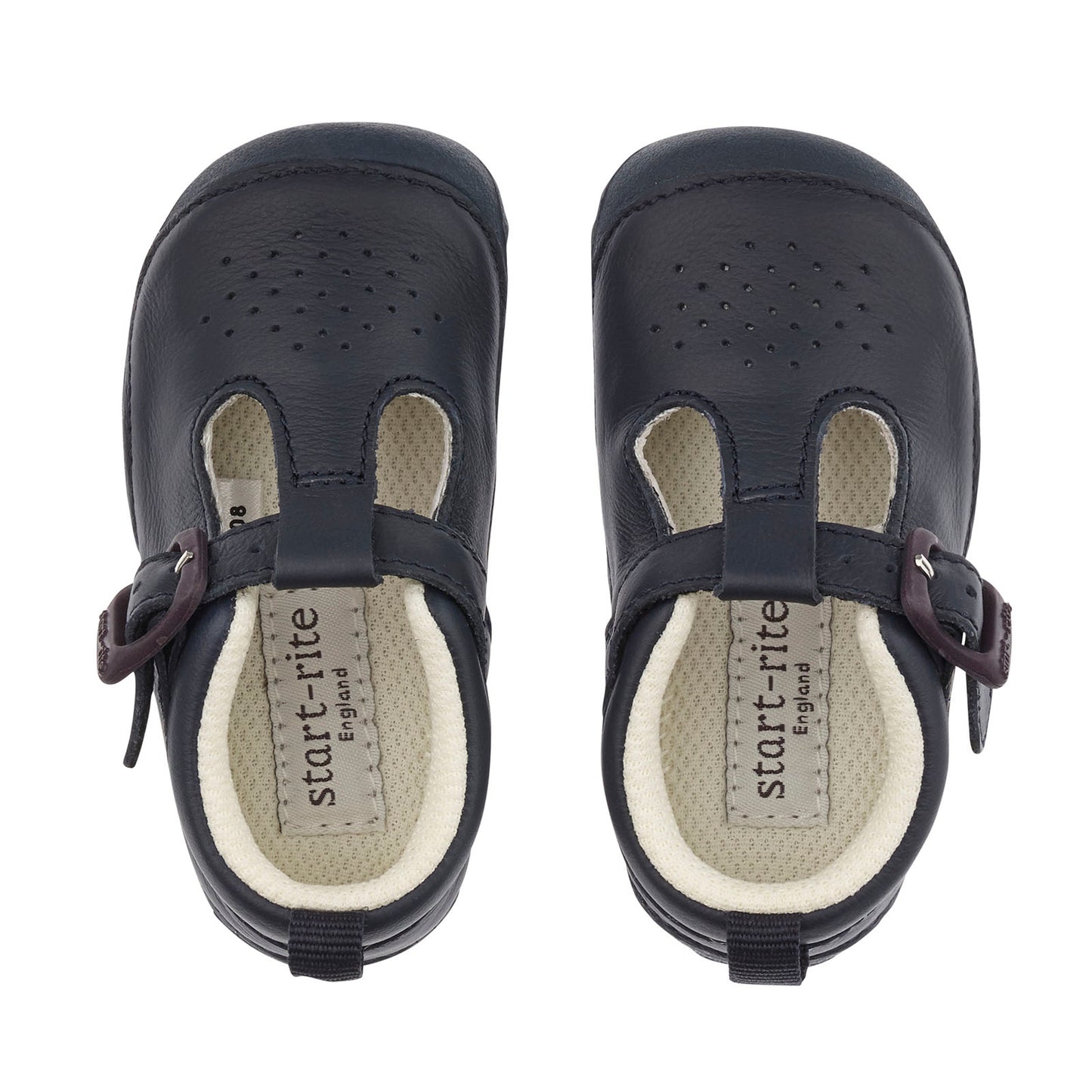 Start - Rite Baby Jack Navy Leather - Little Bigheads