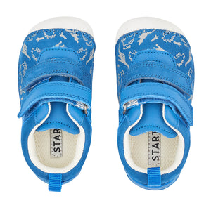 Start-rite stockist - Start-rite Roar bright blue nubuck first shoes - Little Bigheads