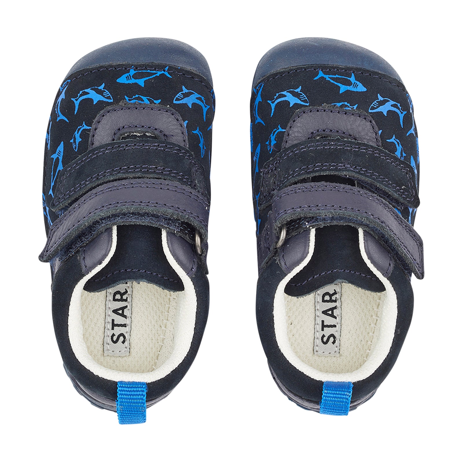 Start-Rite Little Fin Navy nubuck Little Bigheads