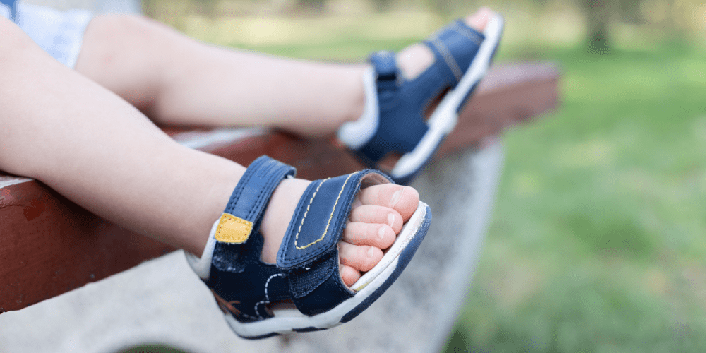 Blog image for - do their sandals still fit? Your quick kids summer footwear check