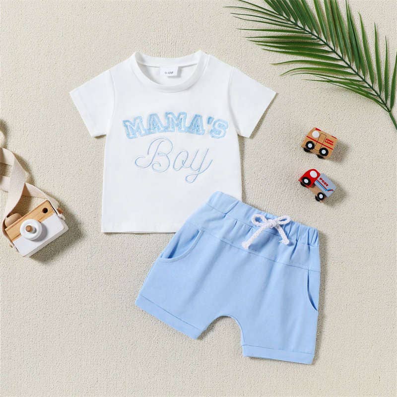 Mama's Boy Two - piece Set - Little Bigheads