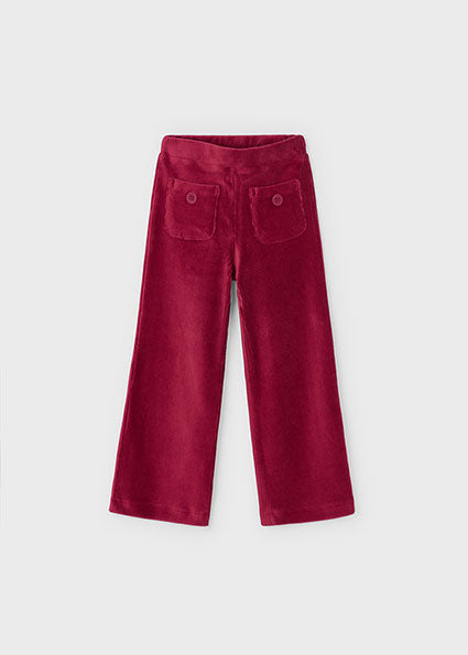 Mayoral cherry knit trousers