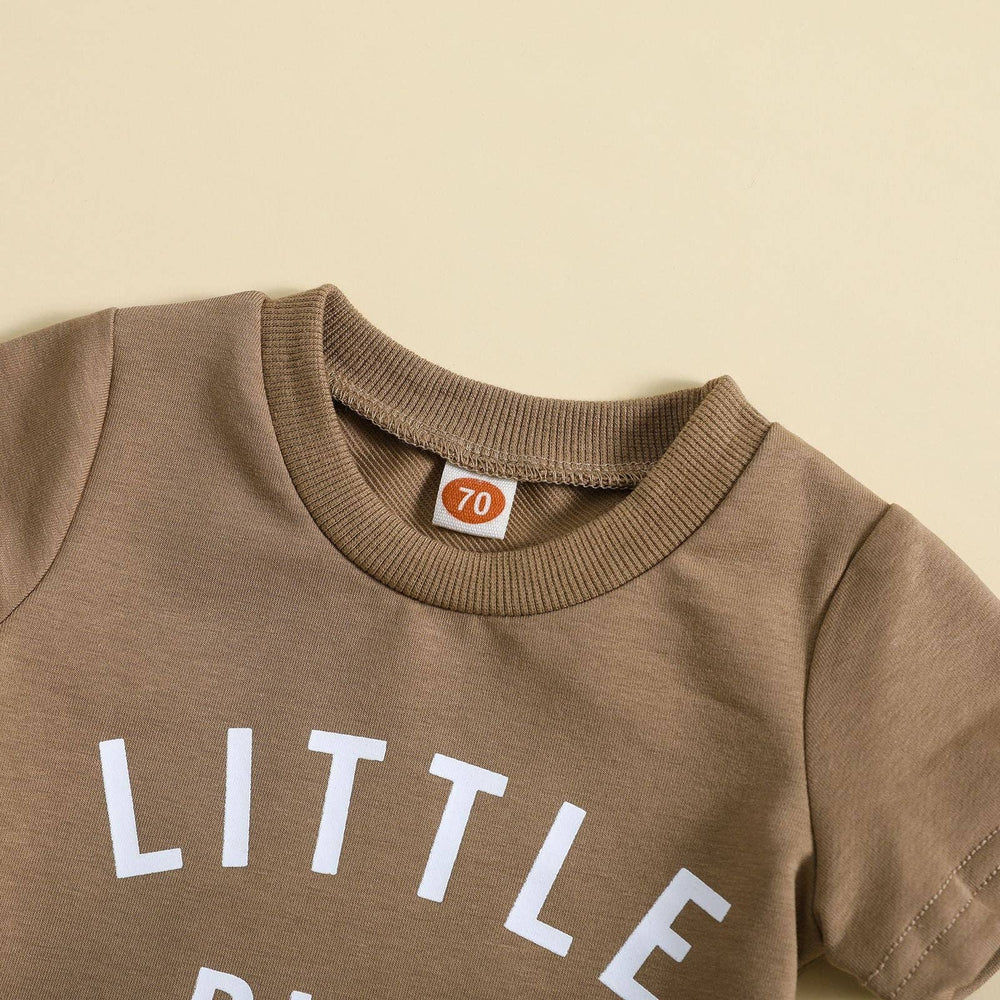 Little Dude t-shirt and shorts set - Little Bigheads