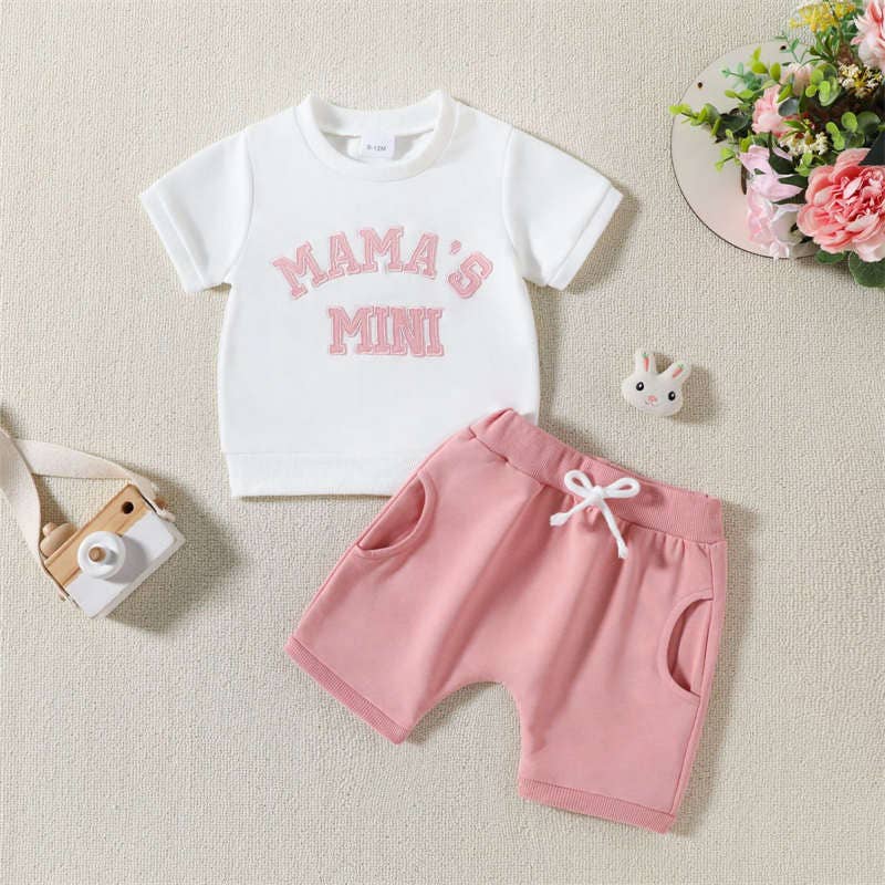 Mama's Mini t-shirt and shorts set - Little Bigheads