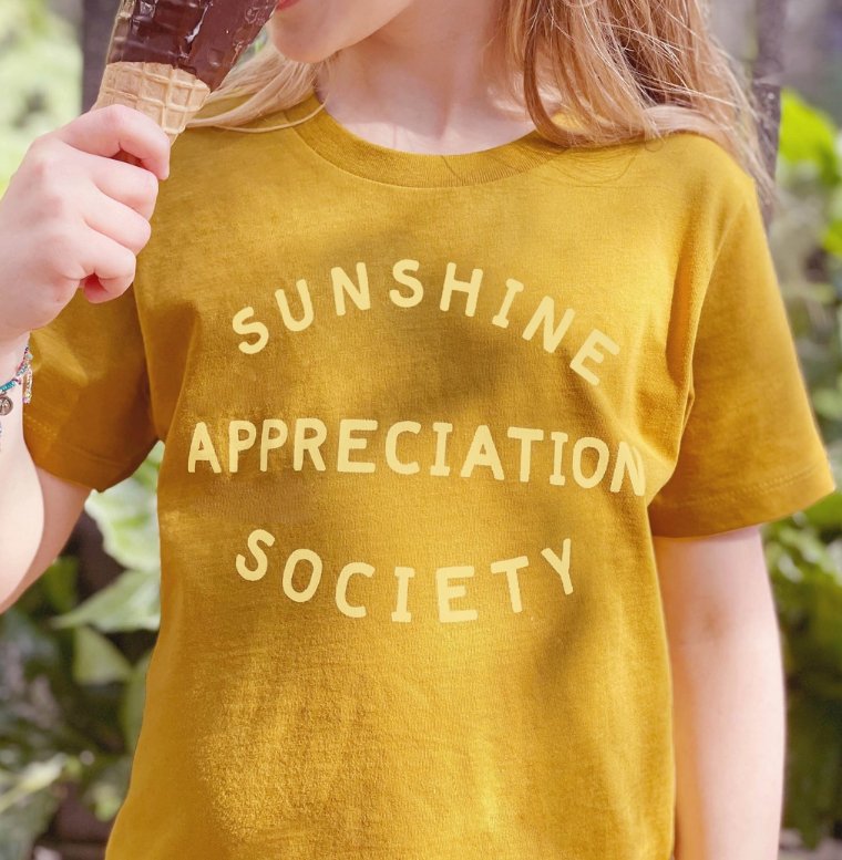 Sunshine Appreciation Society T-Shirt - Little Bigheads