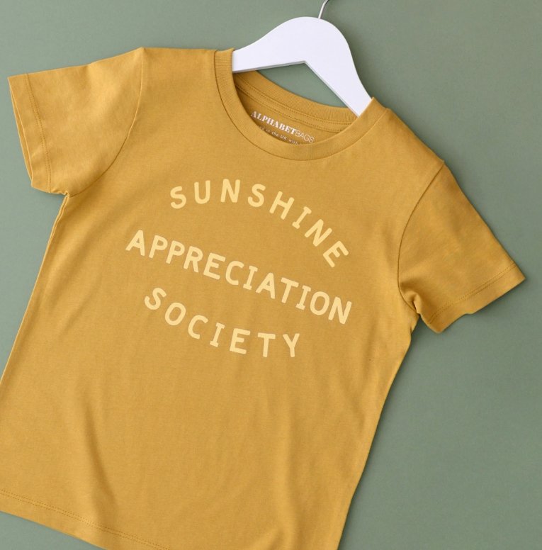 Sunshine Appreciation Society T-Shirt - Little Bigheads