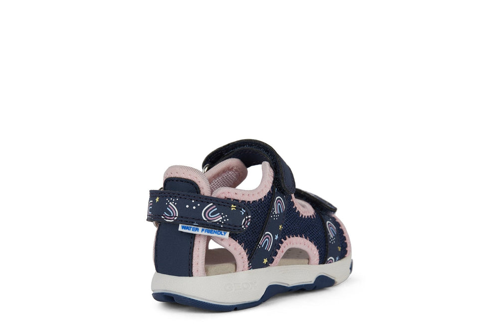 Geox B Sandal Multy - Navy/LT Pink - Little Bigheads